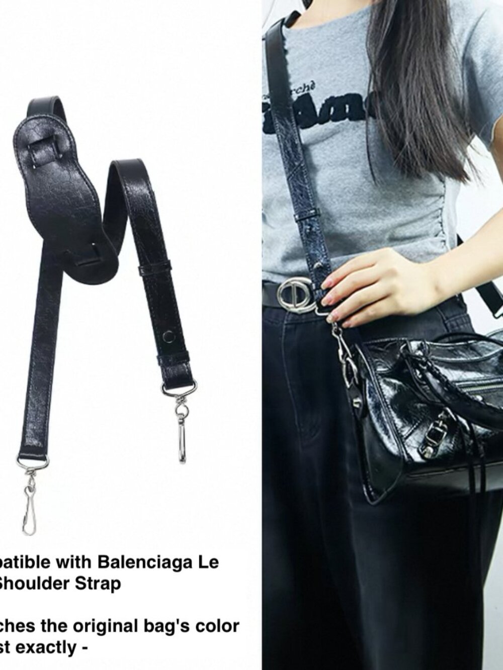 Balenciagaaa Motorcycle / City Replacement Shoulder Strap | Crossbody Conversion